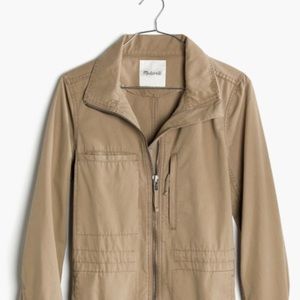 Madewell Fleet Jacket in Light Latte, XS